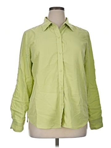 Liz Claiborne Long Sleeve Button-Down Shirt (view 1)