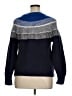 Everlane 100% Wool Color Block Blue Wool Pullover Sweater Size XL - photo 2