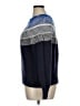 Everlane 100% Wool Color Block Blue Wool Pullover Sweater Size XL - photo 5