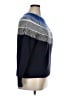 Everlane 100% Wool Color Block Blue Wool Pullover Sweater Size XL - photo 4