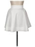 Spirit Solid White Casual Skirt Size M - photo 1