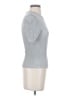 H&M Silver Short Sleeve Turtleneck Size S - photo 4