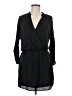 Eight Sixty 100% Polyester Solid Black Casual Dress Size M - photo 1