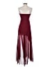 Unbranded 100% Polyester Burgundy Cocktail Dress Size S - photo 2