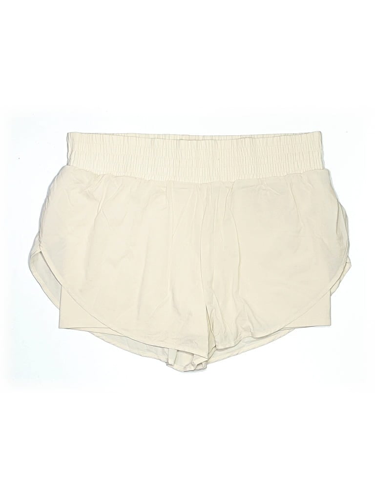 Pre-owned All In Motion Shorts In Ivory