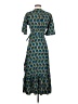 Silk & Salt 100% Viscose Teal Kimono Size S - photo 2