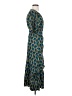 Silk & Salt 100% Viscose Teal Kimono Size S - photo 4