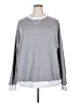 Fantaslook 100% Polyester Gray Sweatshirt Size 2X - photo 1