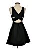 Express Solid Black Cocktail Dress Size 2 - photo 2