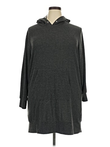 White Mark Poncho (view 1)