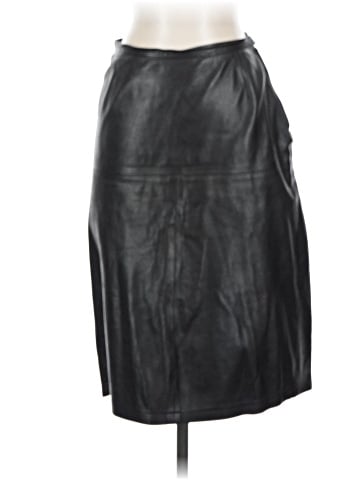 Agnes B. Faux Leather Skirt (view 1)