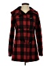 Betsey Johnson Plaid Red Coat Size 2 - photo 1
