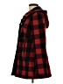 Betsey Johnson Plaid Red Coat Size 2 - photo 5