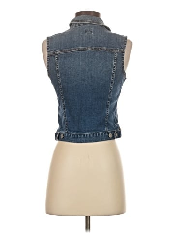 J.Crew Factory Store Denim Vest (view 2)
