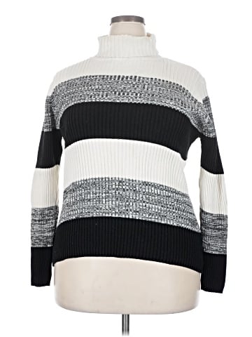 Basic Editions Turtleneck Sweater (view 1)