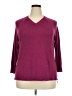 Faded Glory Burgundy Pullover Sweater Size 2X - photo 1