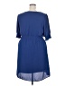 Octavia Solid Blue Casual Dress Size XXL - photo 2
