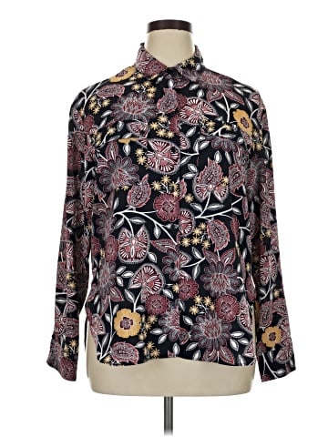 Jones New York Signature Long Sleeve Blouse (view 1)