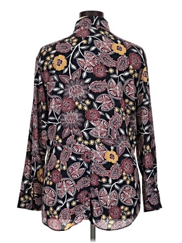 Jones New York Signature Long Sleeve Blouse (view 2)