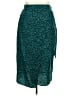 Unbranded 100% Polyester Animal Print Teal Casual Skirt Size 2X - photo 1