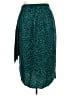 Unbranded 100% Polyester Animal Print Teal Casual Skirt Size 2X - photo 2