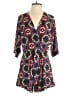 Veronica M. Paisley Purple Romper Size S - photo 1