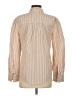 Vineyard Vines Stripes Tan Long Sleeve Blouse Size S - photo 2