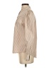 Vineyard Vines Stripes Tan Long Sleeve Blouse Size S - photo 5