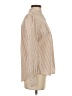 Vineyard Vines Stripes Tan Long Sleeve Blouse Size S - photo 4