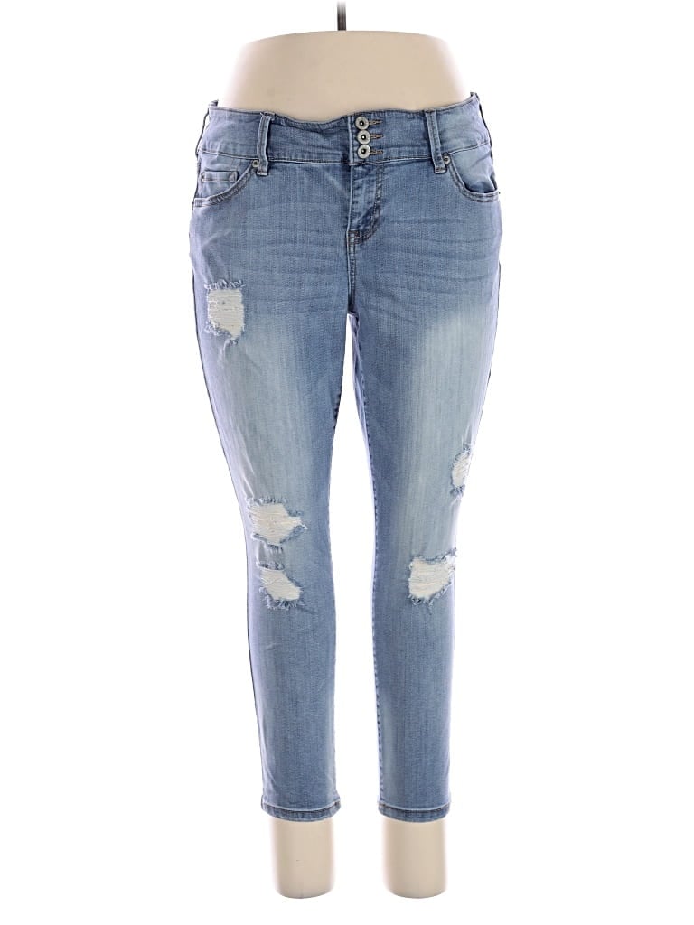 Pre-owned Torrid Jeans In Blue