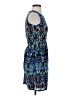 Japna 100% Polyester Print Blue Cocktail Dress Size S - photo 4