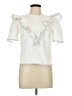 Saylor White 3/4 Sleeve Blouse Size L - photo 1