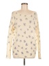 Skull Cashmere Tropical Ivory Pullover Sweater Size M - photo 1