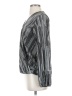 Alfani Silver Long Sleeve Blouse Size S - photo 5