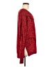 Athleta Paisley Red Pullover Sweater Size M - photo 4