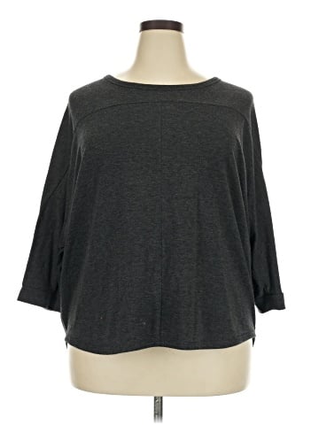 a.n.a. A New Approach 3/4 Sleeve T-Shirt (view 1)