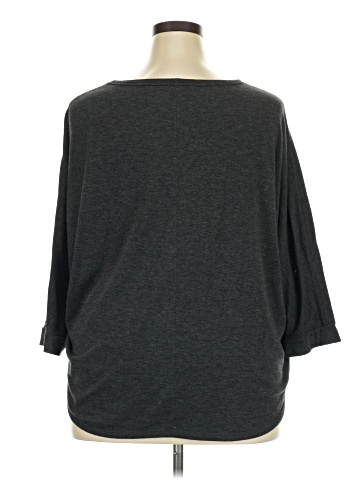 a.n.a. A New Approach 3/4 Sleeve T-Shirt (view 2)