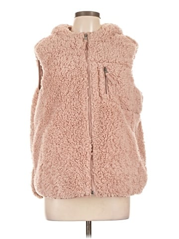 Weatherproof Faux Fur Vest (view 1)