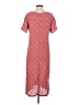 Sacred Threads 100% Rayon Red Casual Dress Size S - photo 2