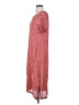 Sacred Threads 100% Rayon Red Casual Dress Size S - photo 5