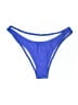 Cupshe Solid Blue Swimsuit Bottoms Size M - photo 1