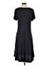 Annabelle Solid Black Casual Dress Size S - photo 2