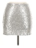 Unbranded Metallic Silver Formal Skirt Size M - photo 1