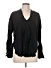 Zara Black Long Sleeve Blouse Size L - photo 1