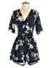 Trixxi Floral Blue Romper Size S - photo 1