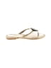 Assorted Brands Ivory Gold Sandals Size 7 - photo 1