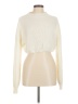 Shein 100% Acrylic Ivory Turtleneck Sweater Size M - photo 1