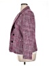 Bar III 100% Polyester Tweed Burgundy Blazer Size XL - photo 5