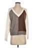 Central Park West Color Block Brown Sweater Vest Size XS - photo 1