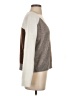 Central Park West Color Block Brown Sweater Vest Size XS - photo 4